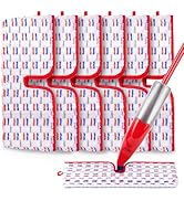 Microfiber Mop Pads Compatible with O-Cedar Promist MAX Spray Mop, Reusable Mop Refills Pads Mop ...