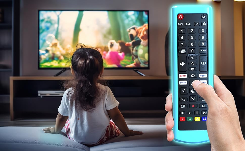 remote cover case sleeve controller glow in the dark smart tv control skin protector