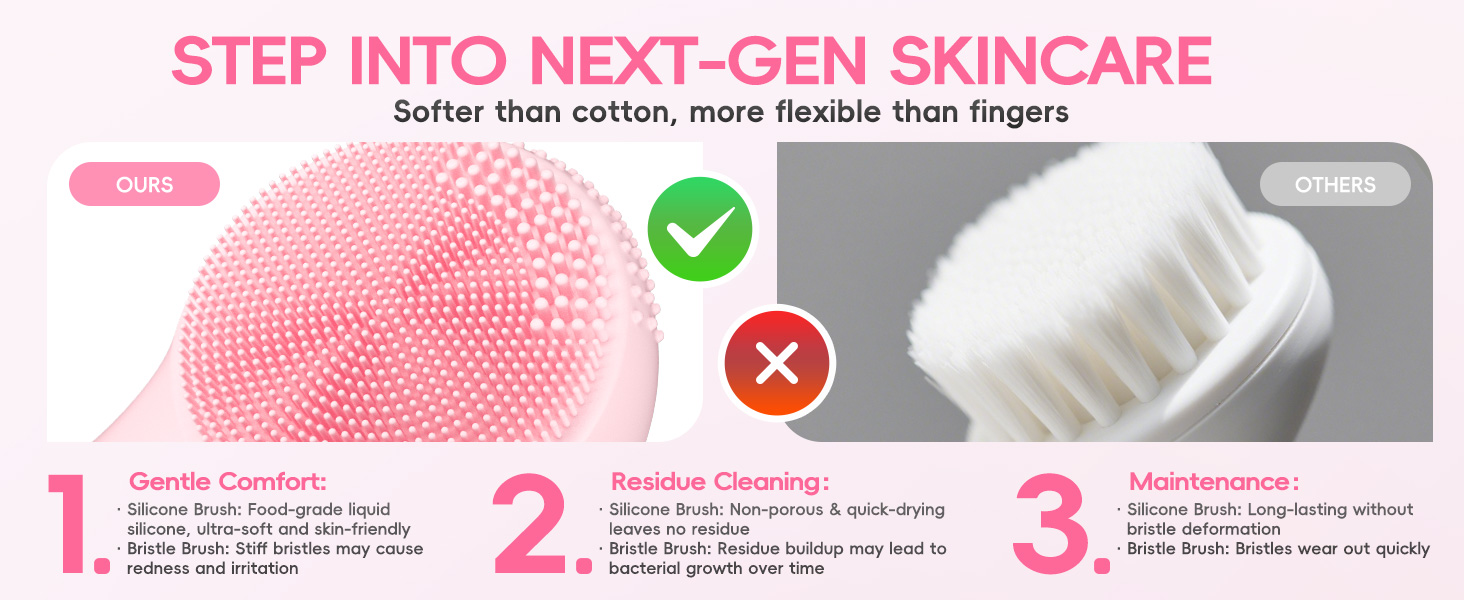 pore cleansing brush