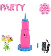 Kusamue Balloon Pump Electric Air Pump for Long Balloon Inflator Blower Machine for Birthday Part...