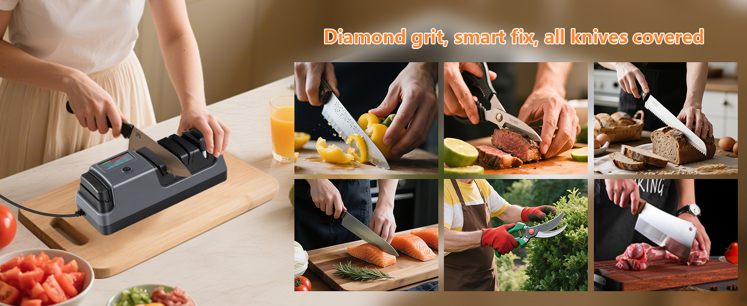Electric Knife Sharpeners for Kitchen Knives
