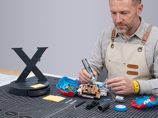 cordless soldering iron