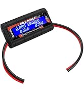 ANKG 150A Watt Meter Power Analyzer, High Precision RC with Digital LCD Screen for Voltage (V) Cu...