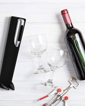 electric wine opener automatic corkscrew bottle cordless rechargeable elegant best gifts christmas