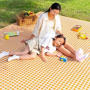Large Picnic Blanket Yellow
