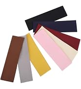 Fishinsea 8 Pack Sport Headbands for Women, Elastic Soft Fabric Non-Slip Hair Bands Hair Warp for...
