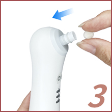 GERY blackhead remover cleaning steps 3