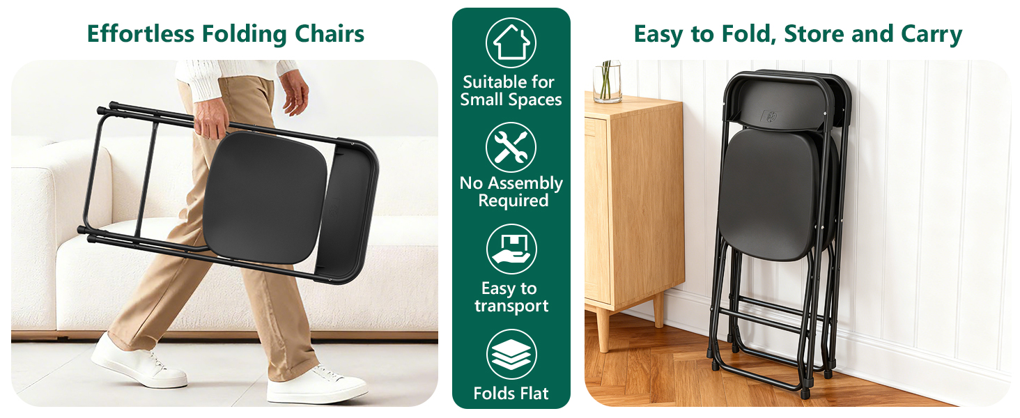 plastic folding chair