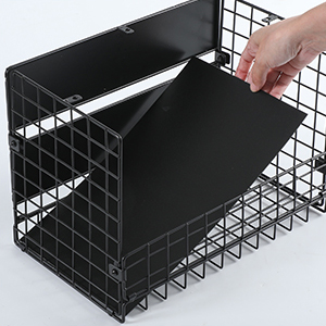 Magnetic Shelf Basket Spice Rack for Fridge