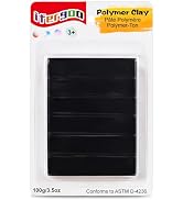 ifergoo Polymer Clay, 100g Modeling Oven Baked Model Clay for Sculpting, DIY, Artistic Creation &...
