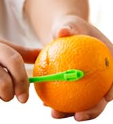 Orange Peeler Tools Citrus Peel Cutter Plastic Fruit Vegetable Slicer Cutter Lemon Peeler