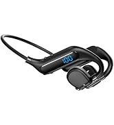 Yenwot Bone Conduction Headphones Bluetooth Open Ear Earphones Wireless On Ear Headphones Up to 3...