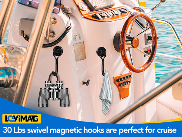 magnetic hooks for cruise cabins