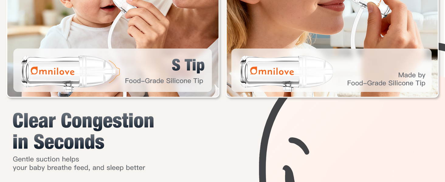 S and L tips made with safe food-grade silicone