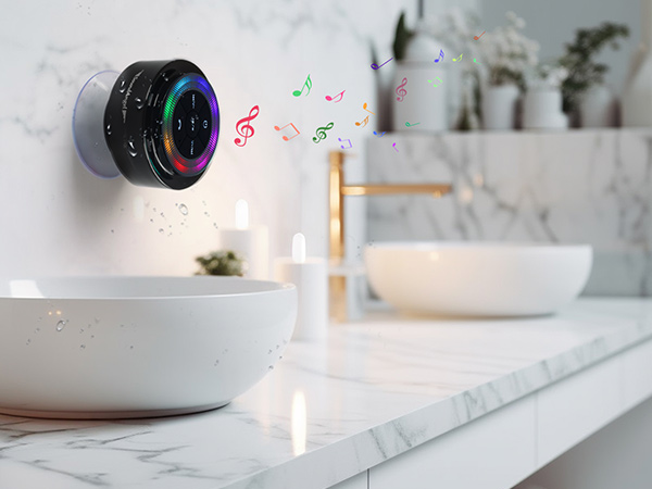 Bluetooth shower speaker