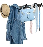 ULIBERMAGNET Magnetic Hooks,Heavy Duty Coat Magnetic Rack with 5 Hooks,Anti-Slip Strong Magnetic ...