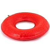 Carex Inflatable Donut Cushion - For Tailbone Pain, Hemorrhoids, Sciatica - Relief Cushion For Of...