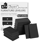 Jayen Rubber Shims 20 Pack – Non-Slip Heavy-Duty Furniture Levelers & Stackable Wedges for Toilet...