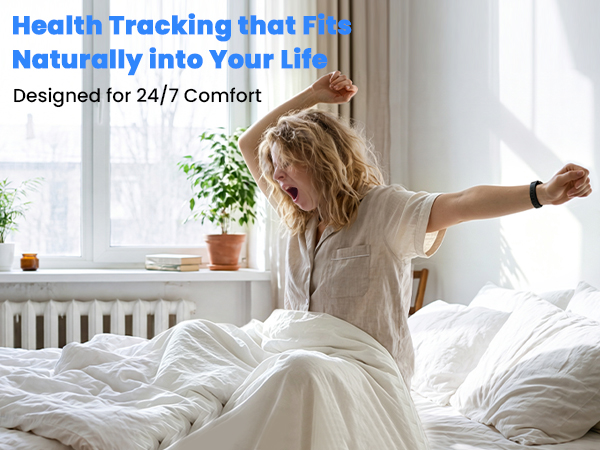 Smart Bracelet for Women Men, Fitness Trackers Bracelet, Sleep Tracker Health Bracelet,Smart Band