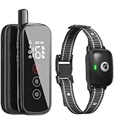 Dog Shock Collar, Dog Training Collar with Remote for Small Medium Large Dogs, Electronic Dog Col...