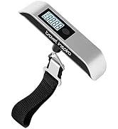 travel inspira Luggage Scale, Portable Digital Hanging Baggage Scale for Travel, Suitcase Weight ...