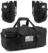 Gym Bag for Women & Men, 3 in 1 Carry on Travel Backpack with Wet Pocket, Anti-Theft Carry On Wee...