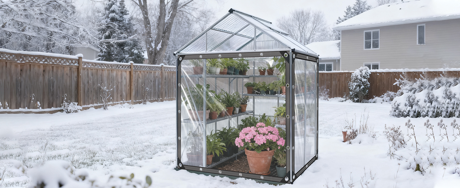 Clear Tarp for Greenhouse