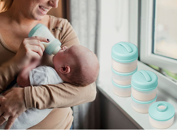 stackable formula dispenser for baby formula on the go short trip outdoor