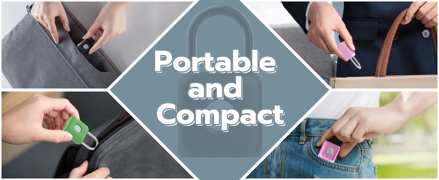 Fingerprint Padlock,Smart Padlock