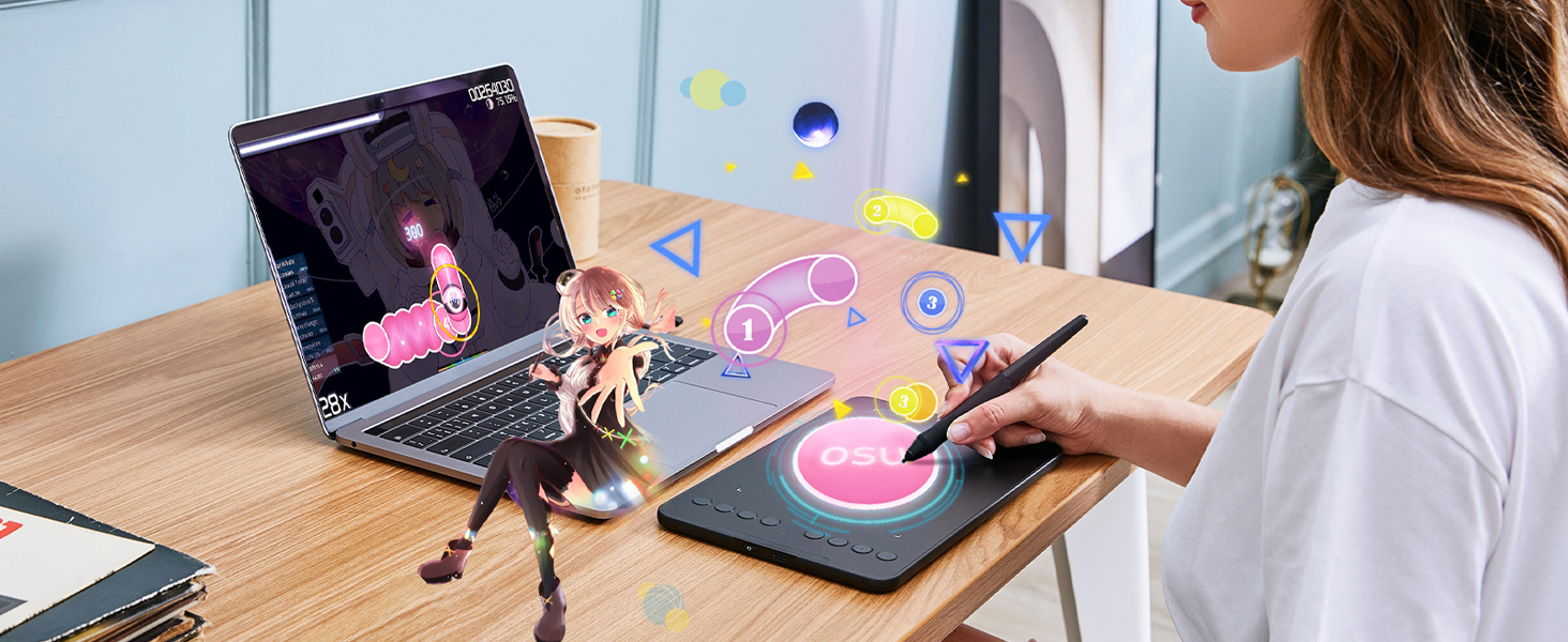 XPPEN DECO MINI 7W DRAWING TABLET GRAPHICS TABLET