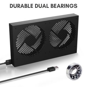 dual balls bearings cooling fan