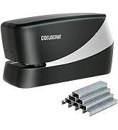Coruscant Electric Stapler, Heavy Duty Desktop Stapler, No-Jam Automatic Stapler AC or Battery Po...