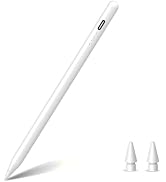 Digiroot Apple iPad Pencil 2026-2018, iPad Pen for A16, Stylus Pen for iPad | Plam Rejection, 2X ...