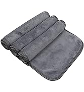 SUNLAND Microfiber Face Makeup Remover Cloths Reusable Facial Cleaning Towel Ultra Soft Washcloth...