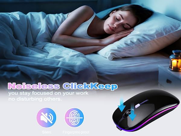 AZTZATZ Wireless Bluetooth Mouse