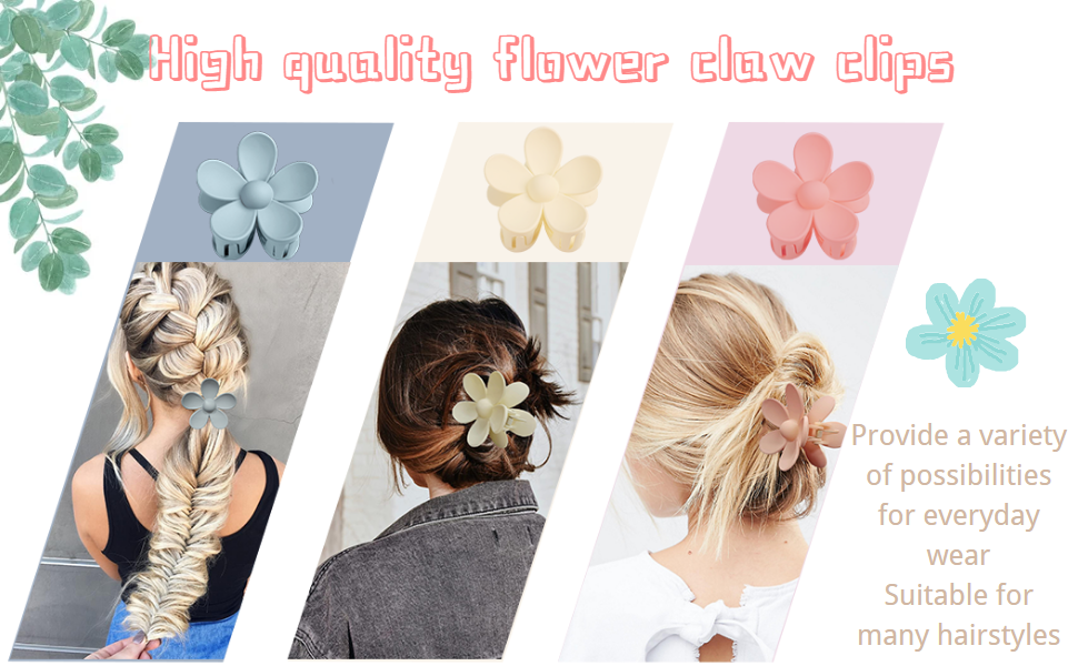 hair clips hair clips for women claw clips for thick hair hair clip Hair Claw Clipsflower hair clip