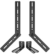 USX MOUNT Soundbar Mount, Flexible Sound Bar TV Mount for Mounting above or Under TV, Fits Most S...