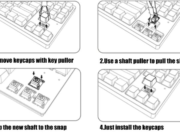 Snow Lotus Silent Switches