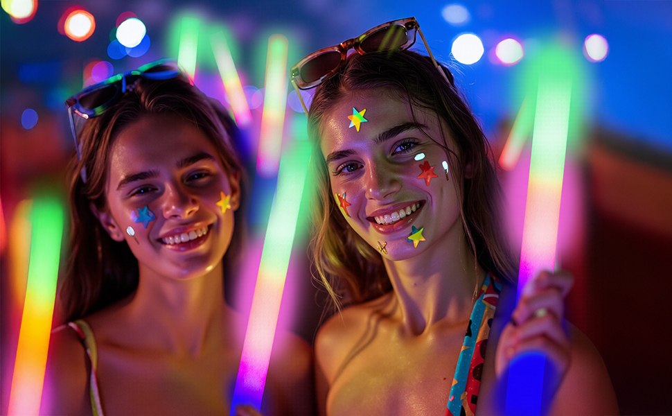 party glow sticks