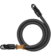 K&F CONCEPT Camera Neck Strap,100cm Nylon Rope Camera Shoulder Strap with O-ring for DSLR Camera-...