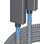 Itramax DisplayPort Cable for Laptop 6.6FT/2Pack,8K 60Hz DP 1.4 Male Ultra High Speed Cord for PC...
