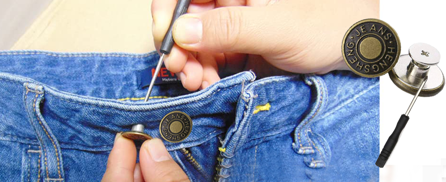 buttons for jeans