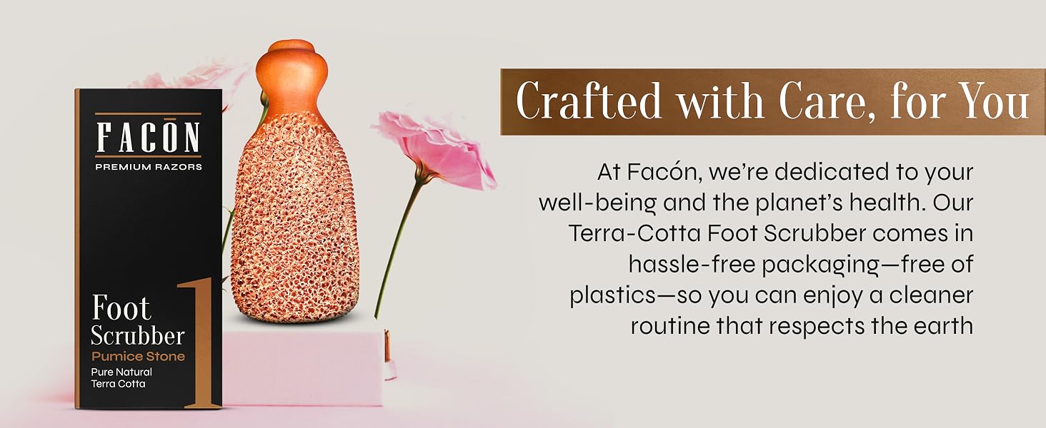 Facón Pumice Stone Exfoliating Foot Scrubber