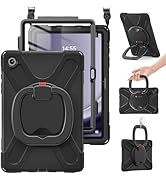 BRAECN Case for Samsung Galaxy Tab A9+ Plus 11 Inch 2023 SM-X210/X216/X218, Heavy Duty Drop-Proof...