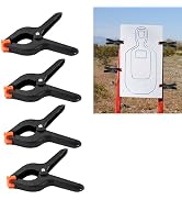 YIYIREA 4 Pack 8" Heavy Duty Spring Clamp for Self-Healing Infinity Target Spring Clamps for Gun ...