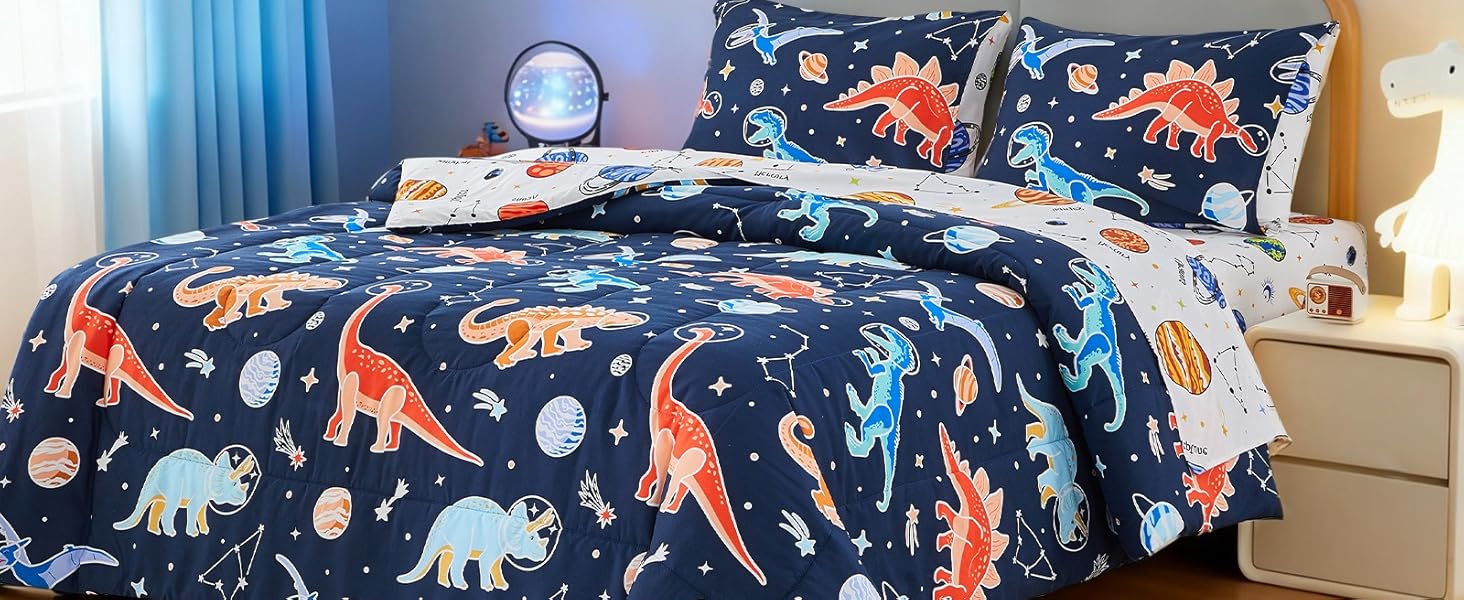 Dinosaur Comforter Set
