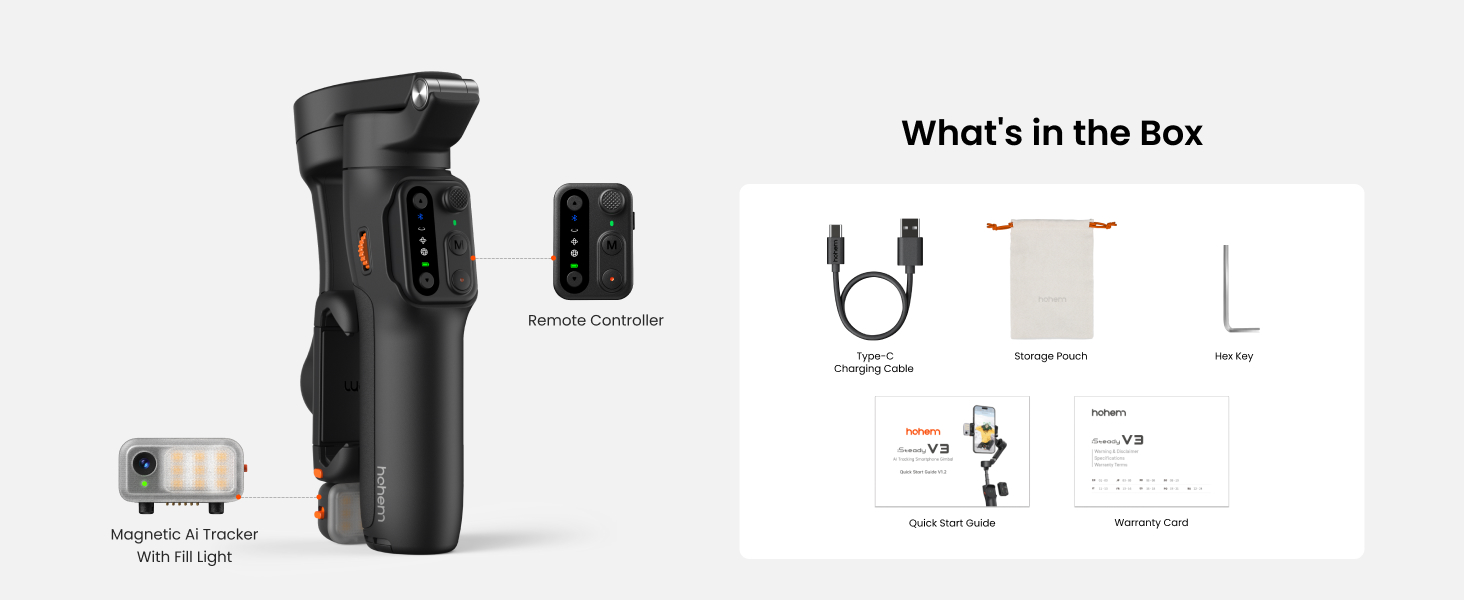 hohem isteady v3 gimbal stabilizer