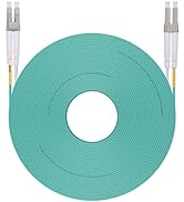 30M OM3 LC to LC Fiber Patch Cable, 10Gb Multi-Mode Jumper Duplex LC-LC 50/125um, LSZH, Fiber Opt...