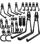 Kodreat 18 Pack Garage Hooks Heavy Duty - Anti-Slip Coating, Garage Storage Hooks for Hanging Bik...