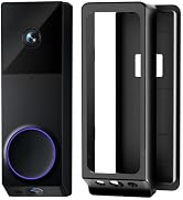 Adhesive Door Mount Compatible with Wyze Duo Cam Doorbell Only, No-Drill Mounting Bracket for Wyz...